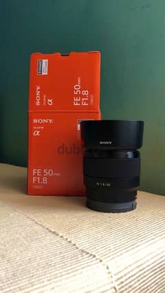 SONY LENS FE1.8 50mm camera lens 0