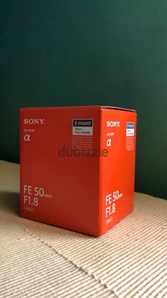 SONY LENS FE1.8 50mm camera lens 2