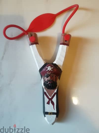 pirate wooden slingshot