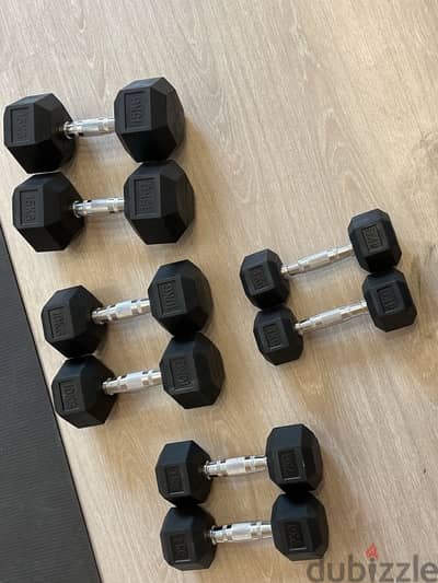 like new dumbbells