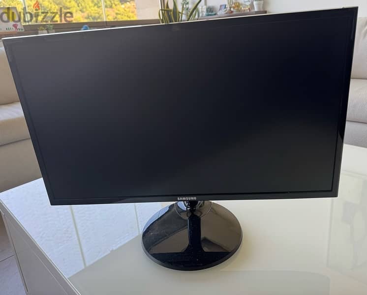 samsung monitor 24 inch 75hz - barely used like new 0