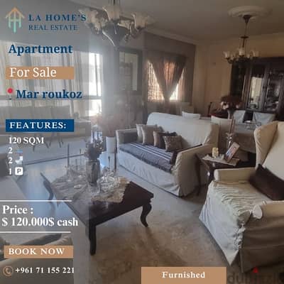 apartment for sale in mar roukoz شقة للبيع في مار روكز