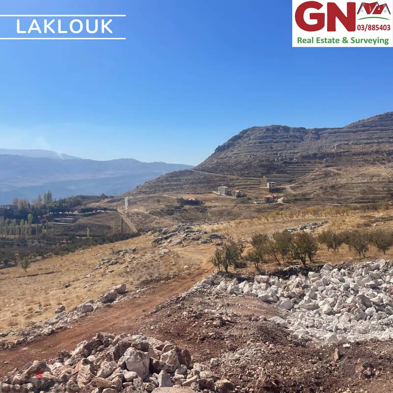 Land For Sale In Laklouk ارض للبيع في اللقلوق 1