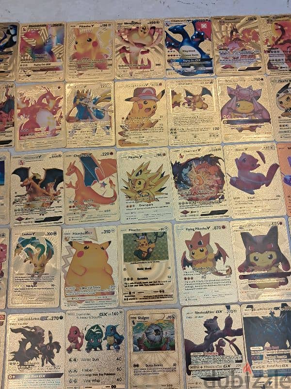 Golden Pokémon cards 1