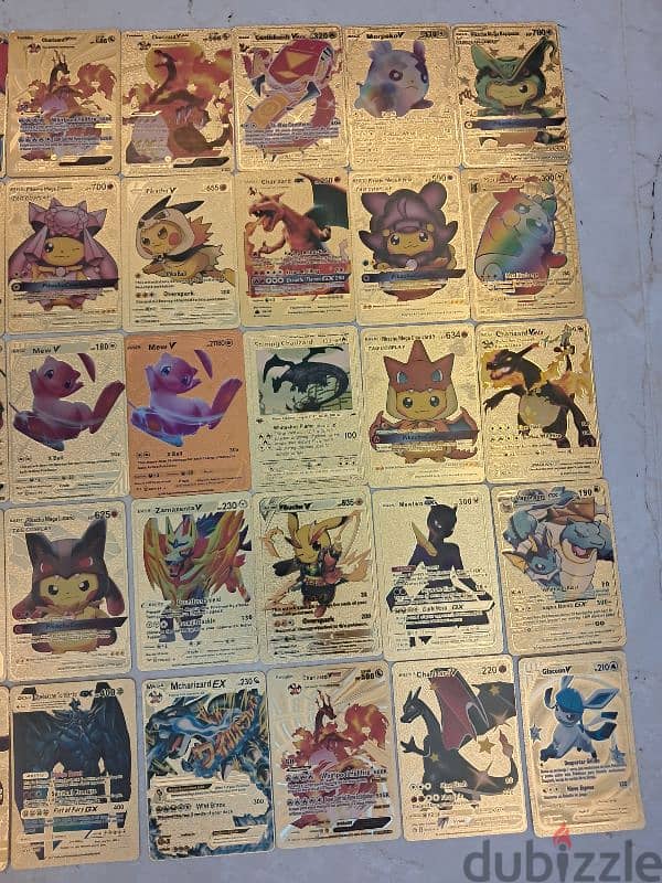 Golden Pokémon cards 2