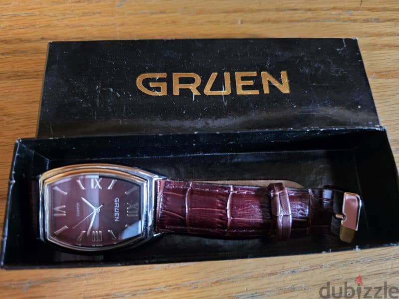 RARE Gruen Precision SR626SW Tonneau/Barrel Men's Watch 9