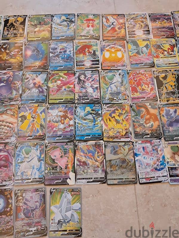 v and vmax Pokémon cards. 5