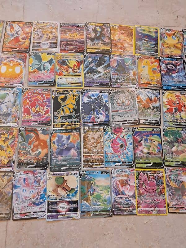 v and vmax Pokémon cards. 6