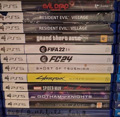 ps4 and ps5 used games