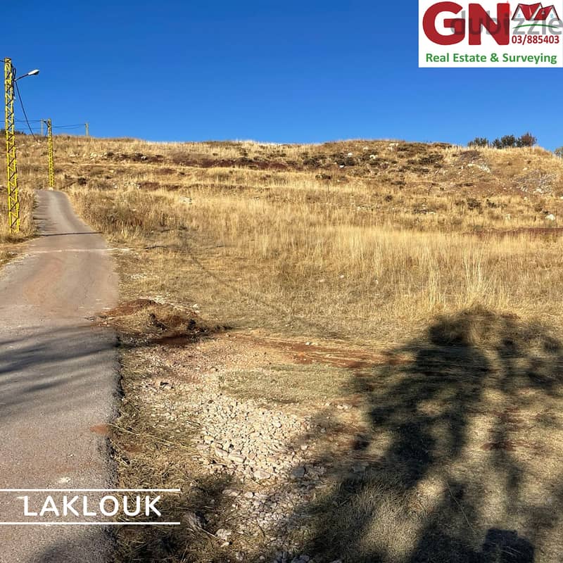 Flat Land For Sale In Laklouk  ارض مسطحة للبيع في اللقلوق 1