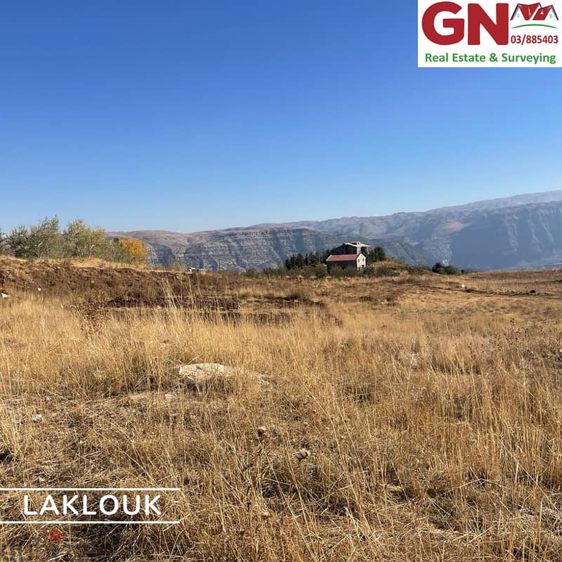 Flat Land For Sale In Laklouk  ارض مسطحة للبيع في اللقلوق 2