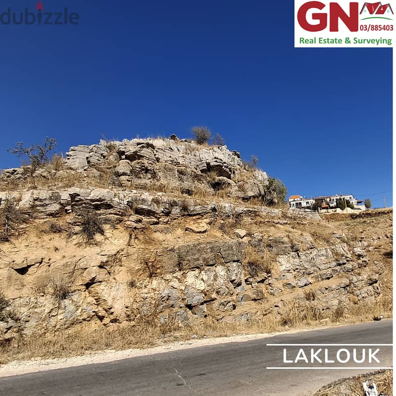 Land For Sale In Laklouk Main Road ارض للبيع غلى الطريق العام لللقلوق 1