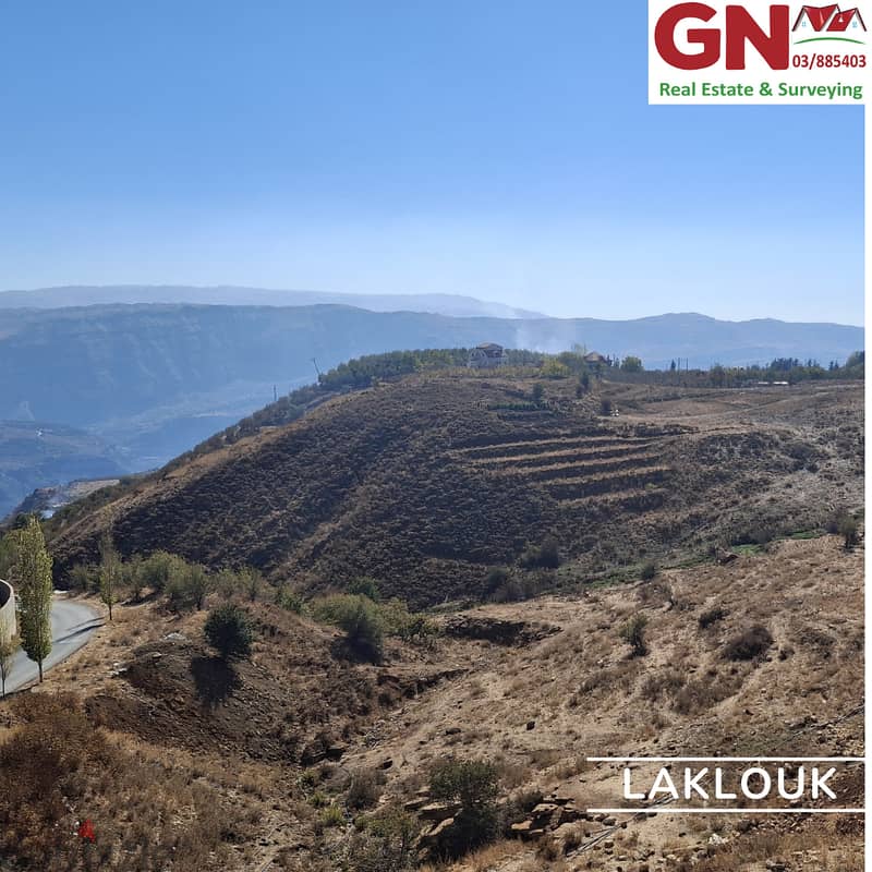 Land For Sale In Laklouk Main Road ارض للبيع غلى الطريق العام لللقلوق 2