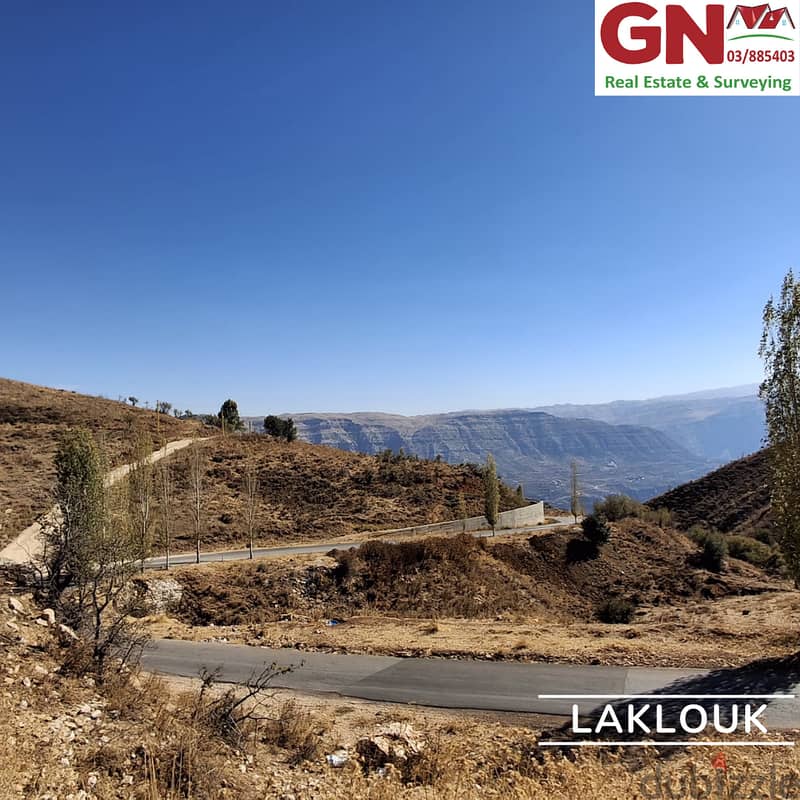 Land For Sale In Laklouk Main Road ارض للبيع غلى الطريق العام لللقلوق 4