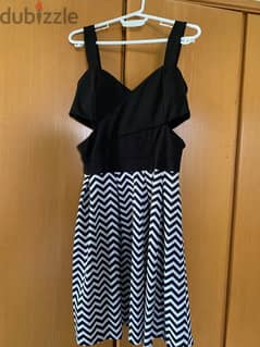 Black and White Dress 0