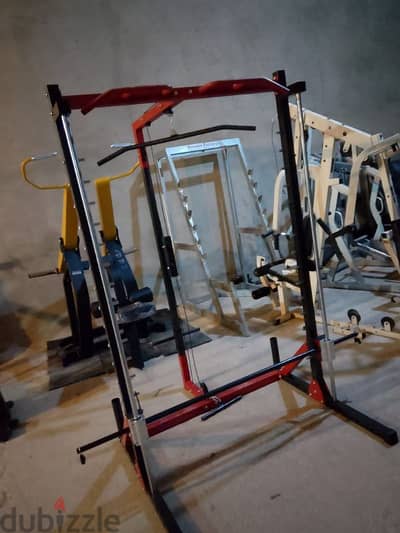 lat pull down & lat row plus Smith machine all in 1 GEO SPORT 03027072