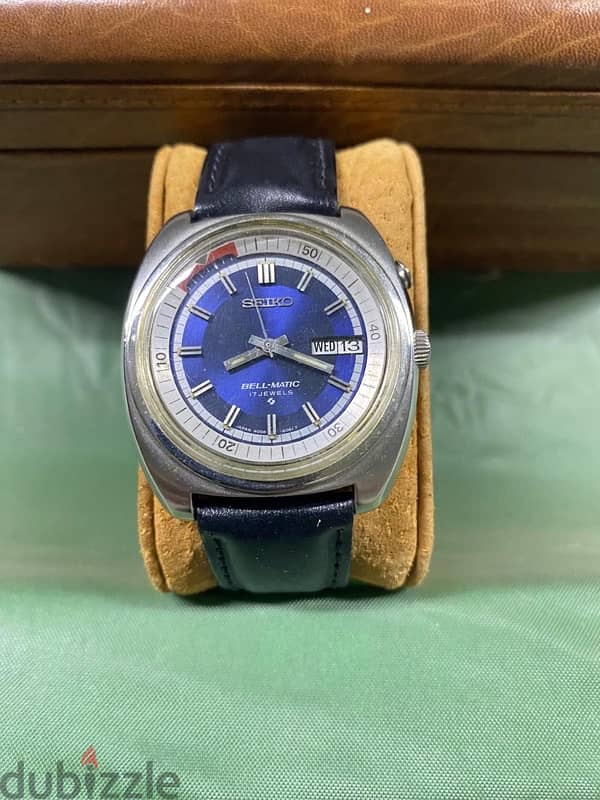 rare vintage seiko bell matic wrist watch 1