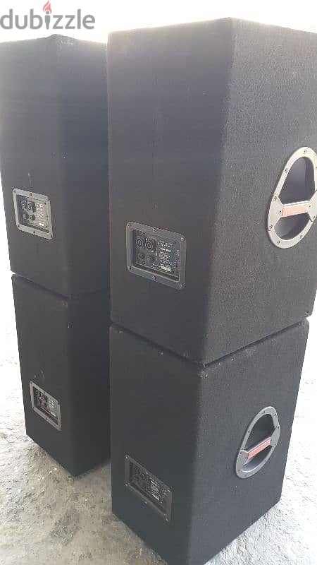 4 speaker 15" passive brand warfedale 1