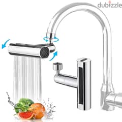 Rotatable Kitchen Faucet with 360° Spray Head, 4 Modes, Filter 0