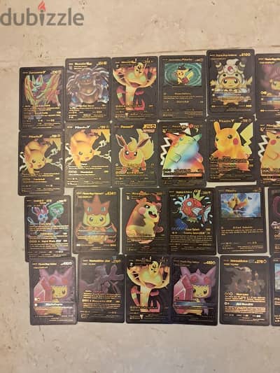 Black Pokémon cards