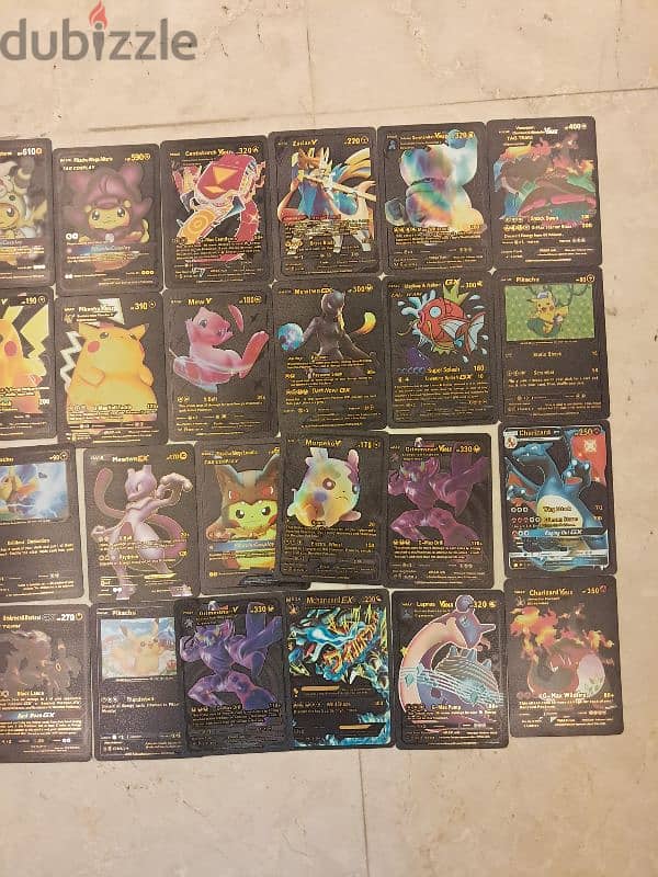 Black Pokémon cards 1