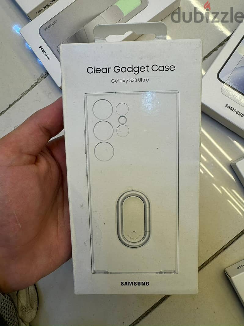 Samsung clear gadget case galaxy s23 ultra great & new offer 0