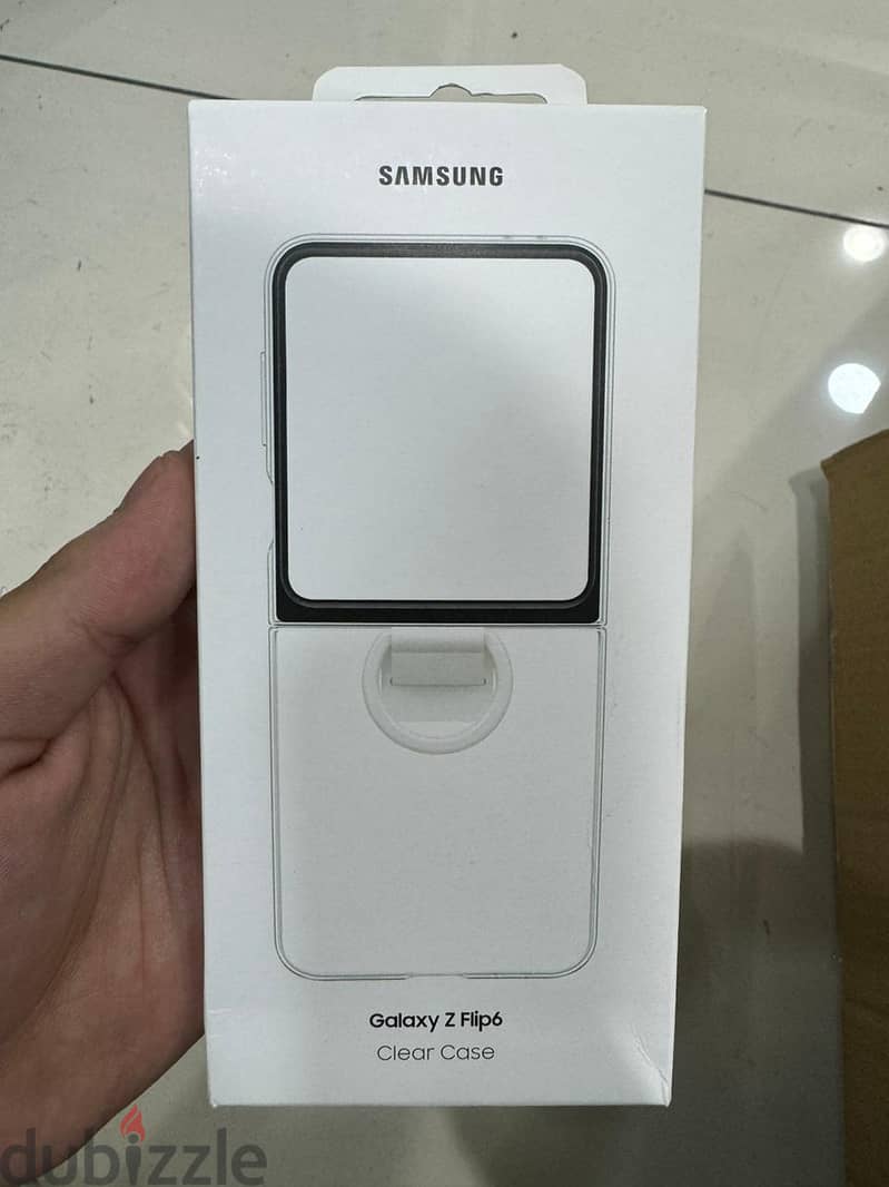 Samsung galaxy z filp 6 clear case original & best price 0