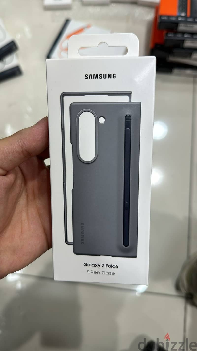 Samsung Galaxy Z Fold 6 S Pen Case Grey 0