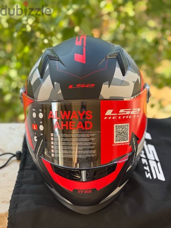 Motorcycle helmet LS2 2