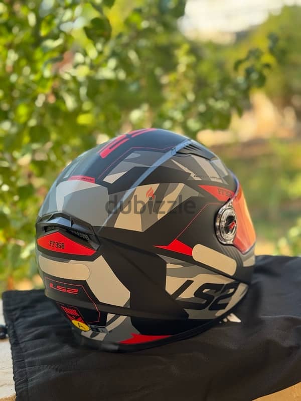 Motorcycle helmet LS2 3