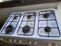 6-Burner Gas Stove with oven for sale 0