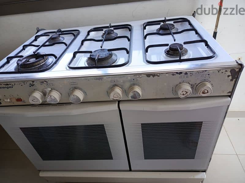 6-Burner Gas Stove with oven for sale 1