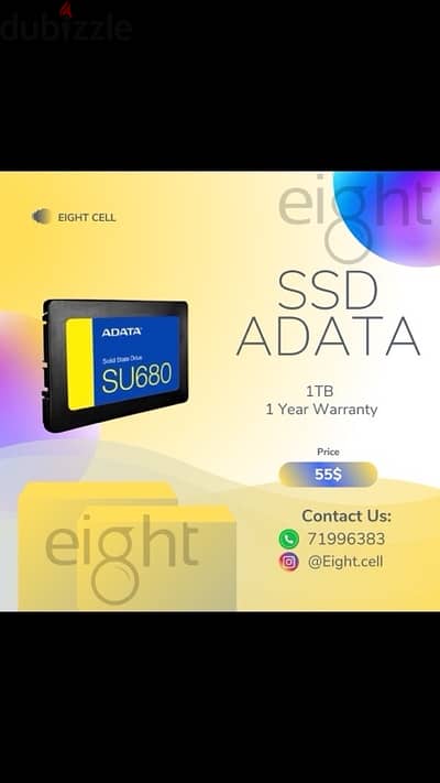 Adata ssd 1tb new + warranty