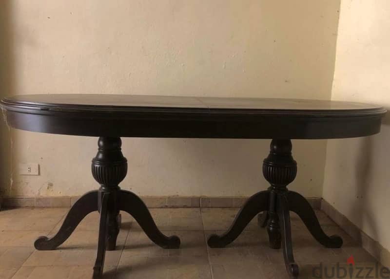 Elegant 1946 Parisian Dining Table 0