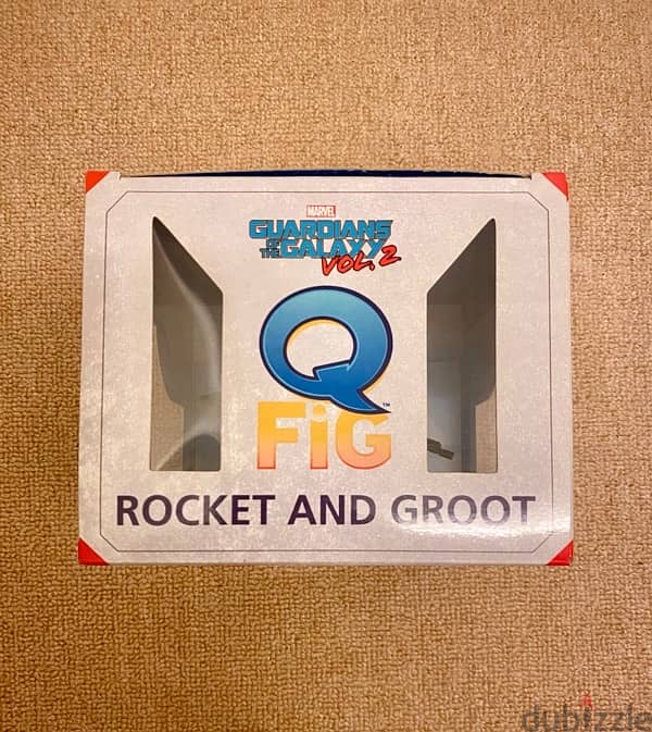 Q Fig Rocket Racoon and Groot The Guardians of the Galaxy BNIB 2