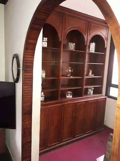 ANTIQUE VITRINE WOOD