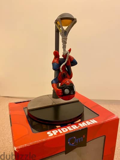 Spider-Man Figurine Quantum Mechanix Spider Cam Q-Fig Diorama