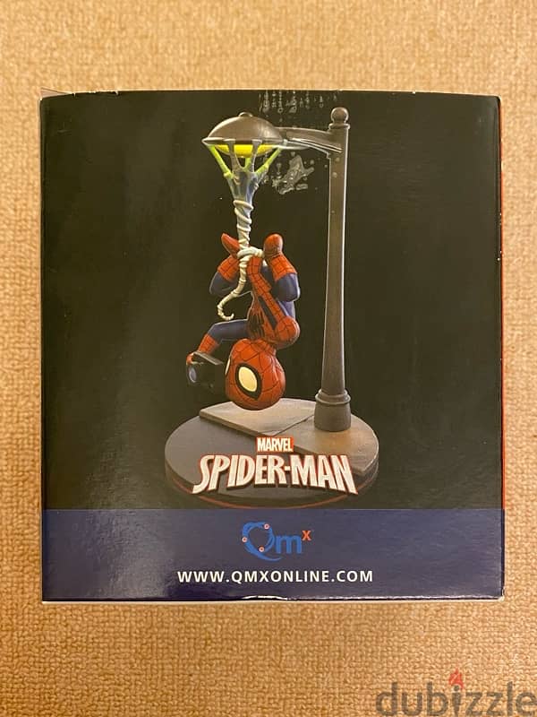 Spider-Man Mini Figure Quantum Mechanix Spider Cam Q-Fig Diorama 1