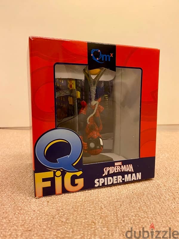 Spider-Man Figurine Quantum Mechanix Spider Cam Q-Fig Diorama 2