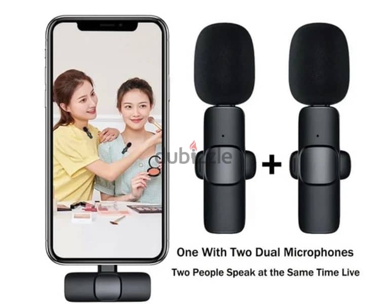 2 Dual Wireless Microphones K9 1