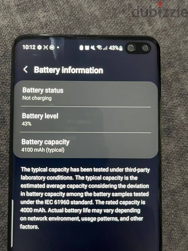 Samsung Galaxy S10 plus 1