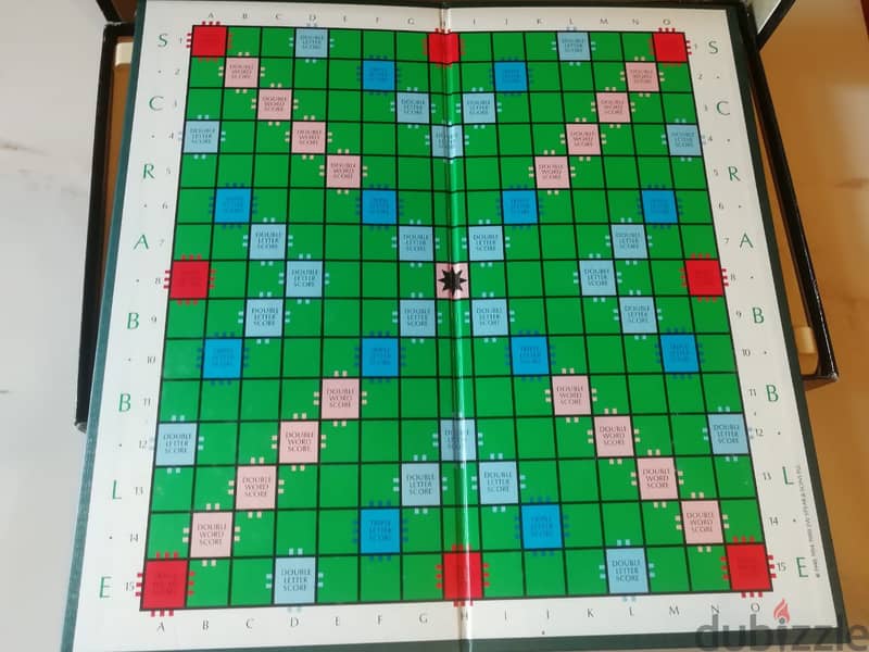 Vintage 1988 Scrabble made in England by Mattel Spears games 2