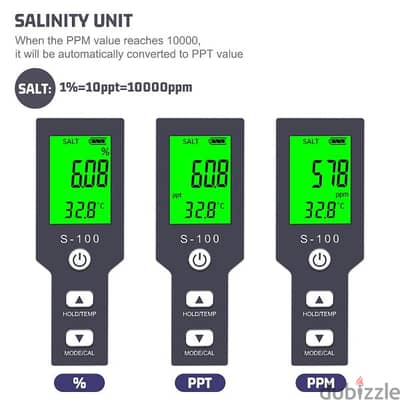 4 in 1 water purity test meter