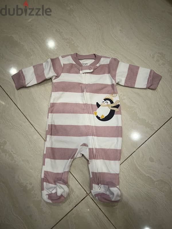 Carter’s 3M fleece pyjamas 1