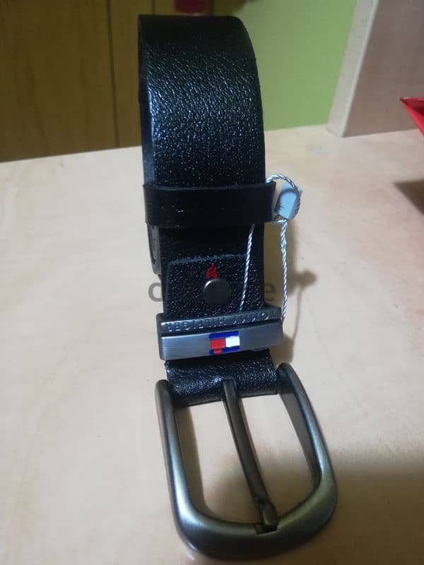 Tommy Hilfiger leather black belt 1