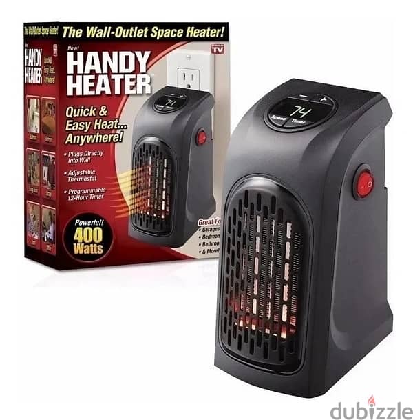 Handy Heater - Wall Outlet Space Heater! 1