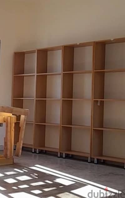 Wooden Libraries رفوف مكتبة او بضاعة