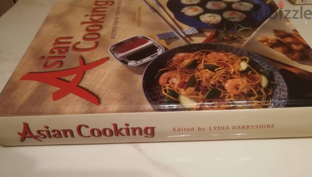 "Asian cooking" recipes from the far east cook book by Lydia Barbyshi 1