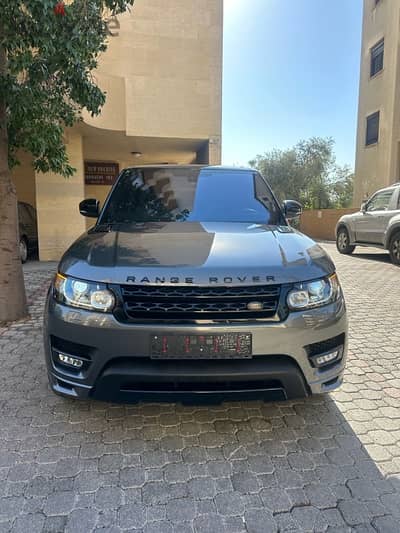 Range Rover Sport HST 2016 gray on black & gray (clean carfax)