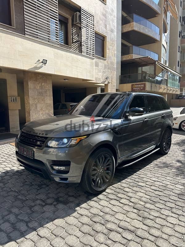 Range Rover Sport HST 2016 gray on black & gray (clean carfax) 1